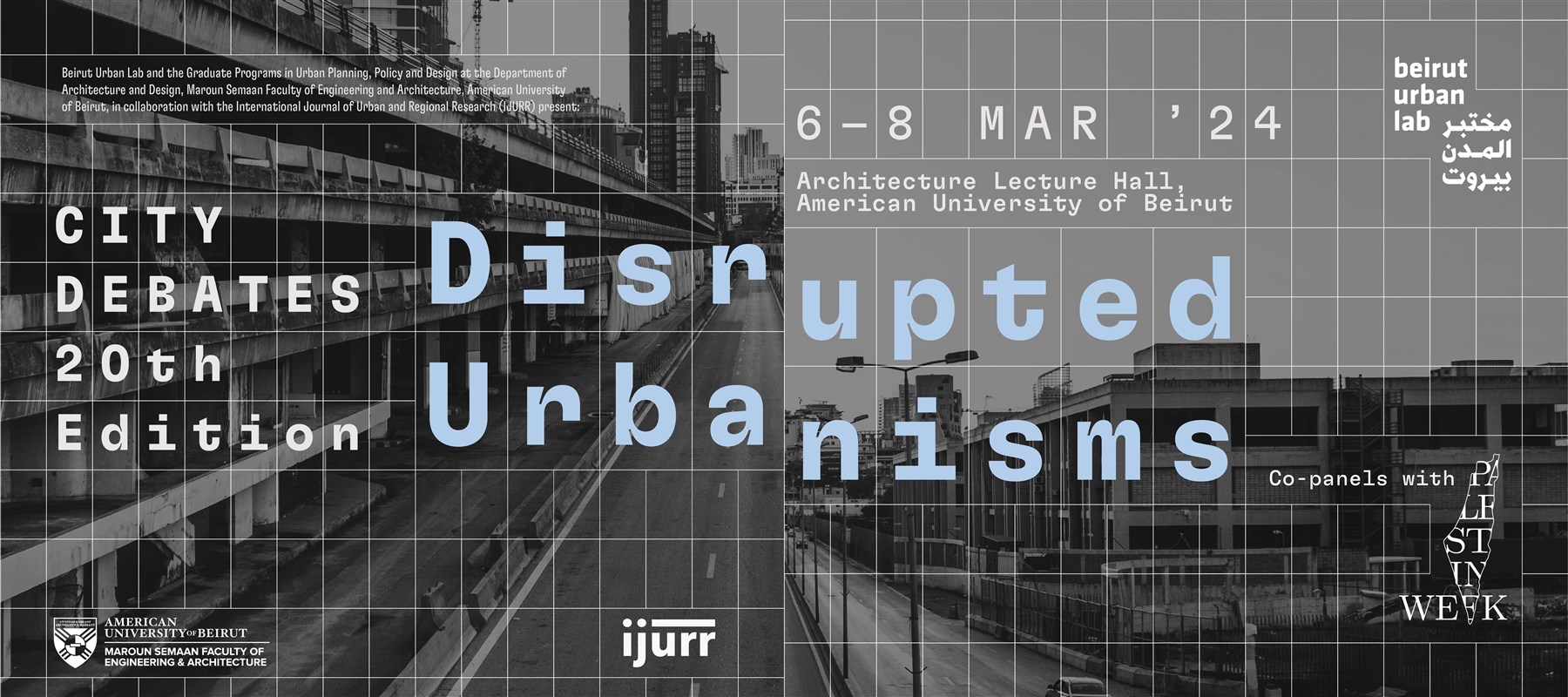 City Debates 20th Edition: Disrupted Urbanisms